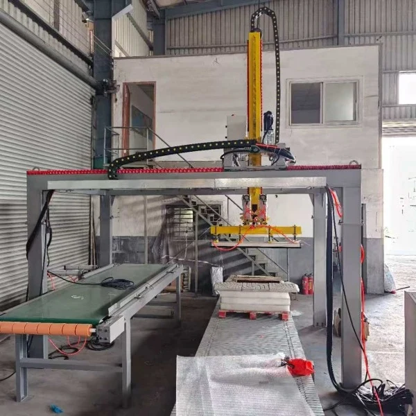 Pavimentadora elevadora por vacío